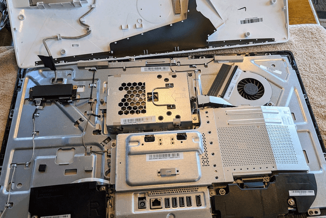 SSD and RAM in HP All-in-One desktop