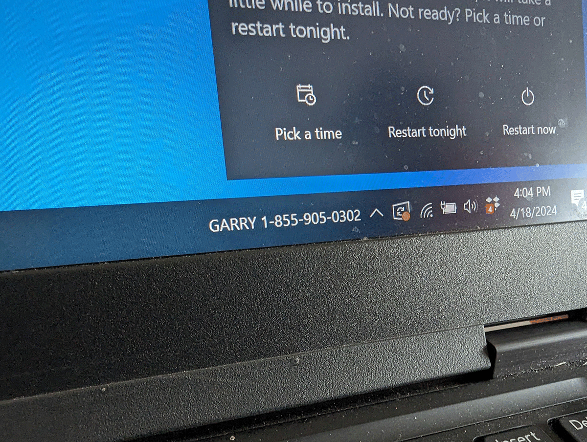 Identifying unauthorized access with 'GarTV'